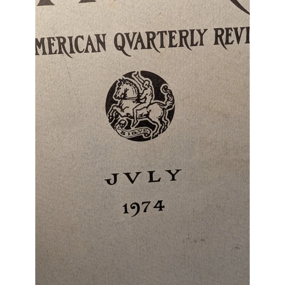 Foreign Affairs An American‎ Quarterly Review July 1974 Vol4